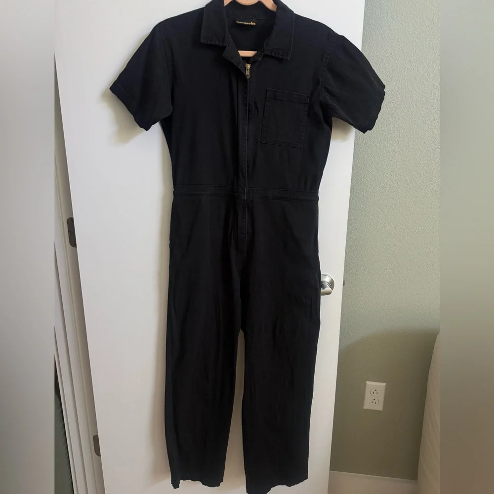 Nooworks Black Coveralls Twill Size Small - Picture 2 of 12